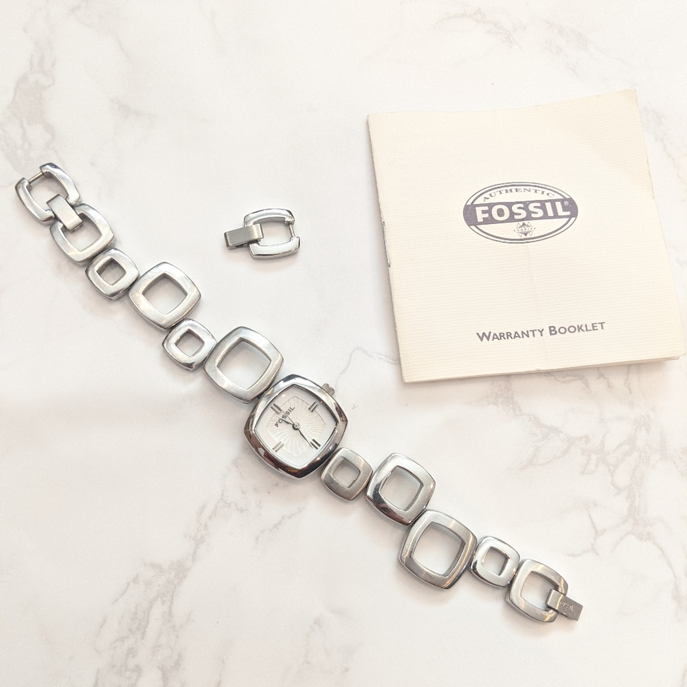 Sterling Silver FOSSIL WATCH